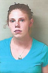 Mindy Flowers, 24, charged with misdemeanor destruction of property. Hillsdale Sheriff's Department | Courtesy