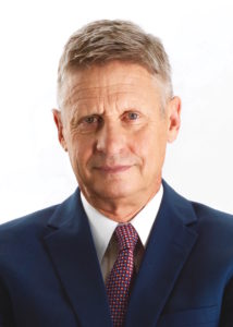 Libertarian party candidate Gary Johnson won nearly 4 percent of Michigan's votes during Tuesday's election, far surpassing the less than 1 percent he received in 2012. Wikimedia Commons. 