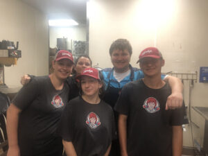 Wendy's staff members said they are excited for the new dining room to open. Collegian | Lauren Scott