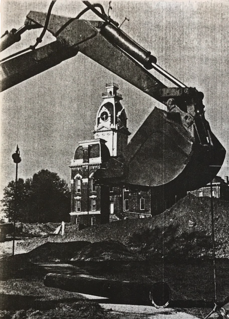 Michael Alex Mossey Library underwent construction in ‘70 and ‘71 Courtesy | Library Archives
