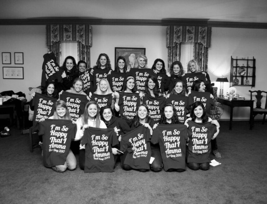 Record numbers for spring sorority recruitment