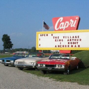 An evening at the Capri