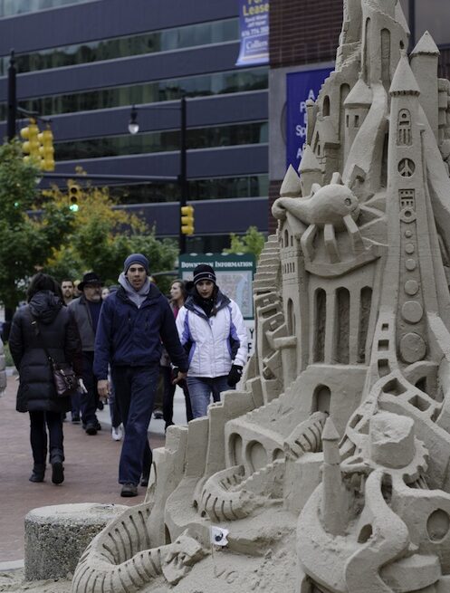 ArtPrize: elephants, castles and origami
