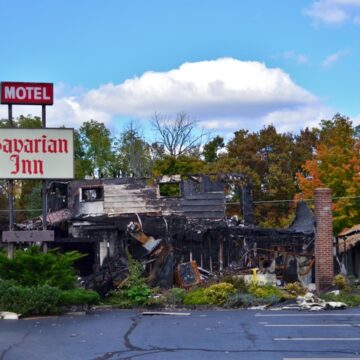 Bavarian Inn_Web Inn’s remains await demolition