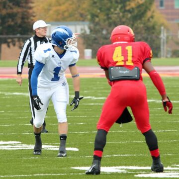 Football bounces back with win at Ferris State