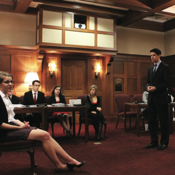 Mock Trial: arguing its way to national tournament