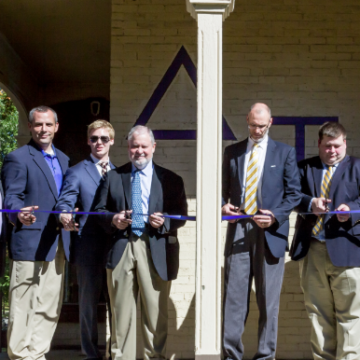 Delts christen campus house