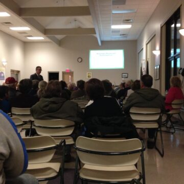 Hillsdale residents question ObamaCare at town hall