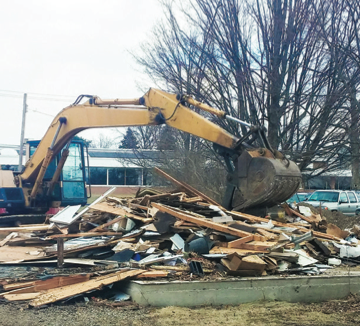 Demolition kicks off remodel