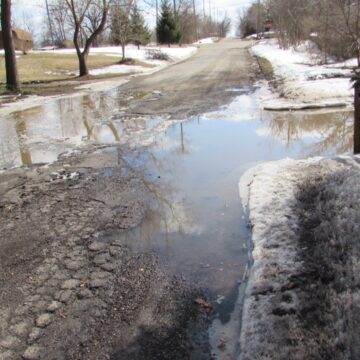 Winter potholes prove costly to city, drivers