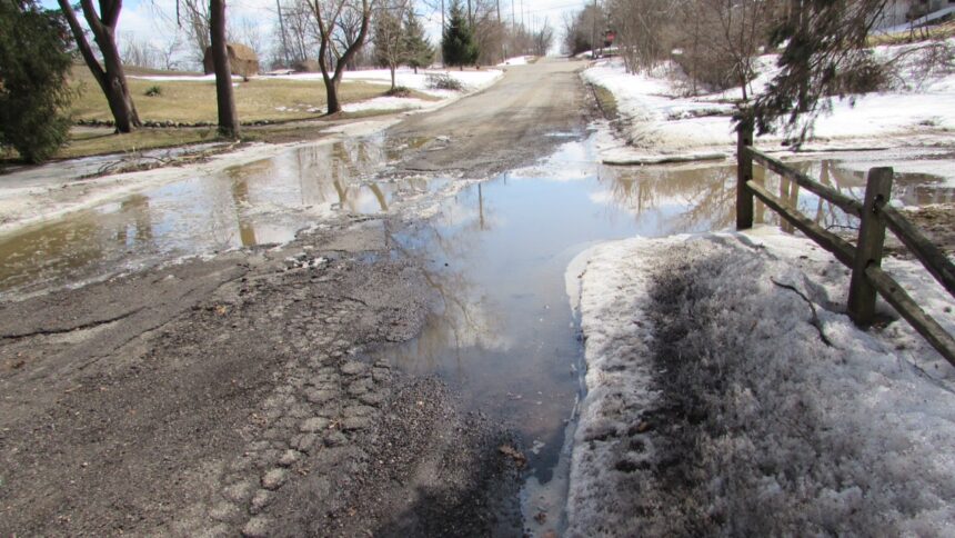 Winter potholes prove costly to city, drivers