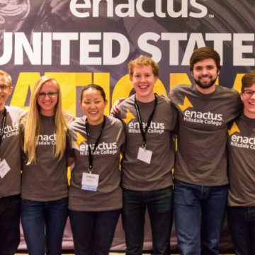 Enactus competes at nationals