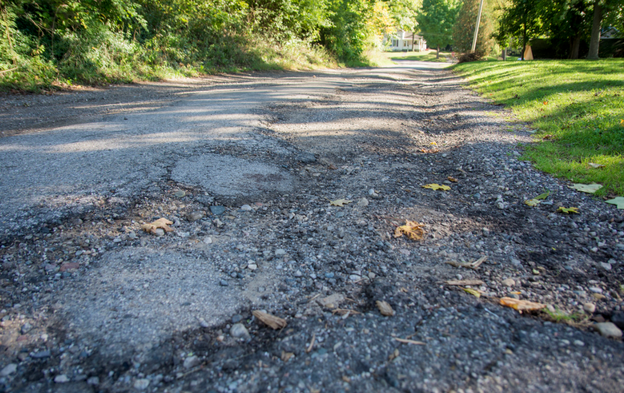City repairs roads near campus before winter hits