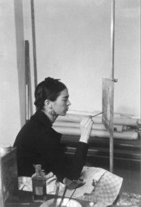 Frida Kahlo painting