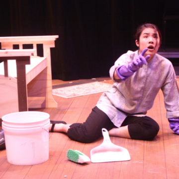 Junior Liu plays Cassandra in “Vanya and Sonia and Masha and Spike”