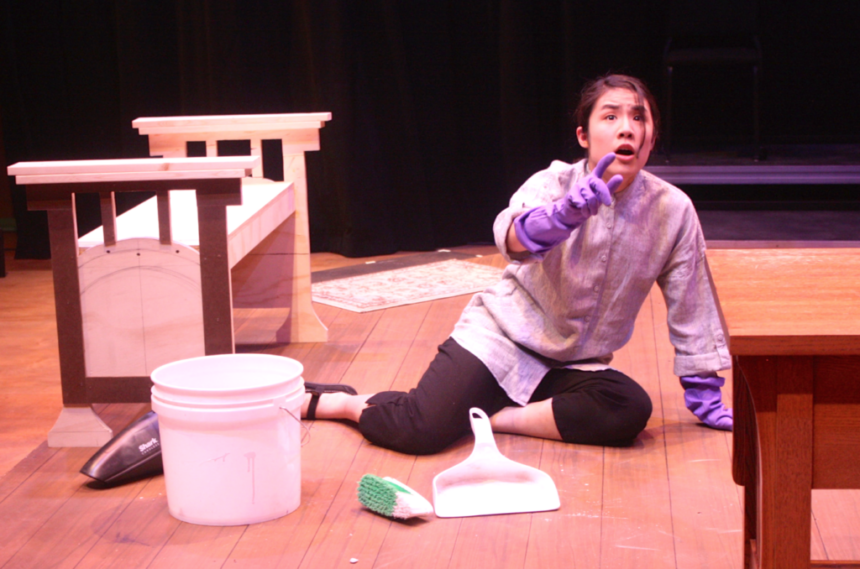 Junior Liu plays Cassandra in “Vanya and Sonia and Masha and Spike”