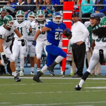 Chargers storm past Lake Erie