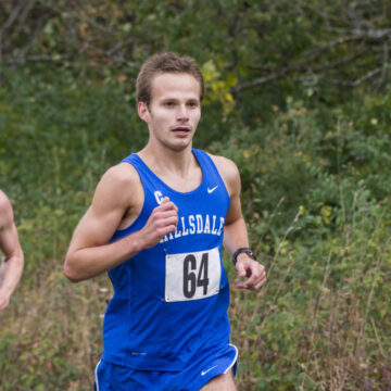 Cross-Country sprints to the finish line