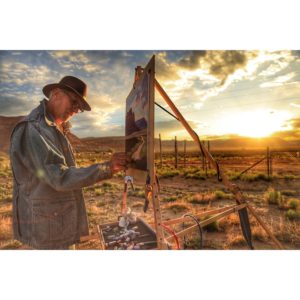 Pastelist W. Truman Hosner creates his acclaimed pastels in the open-air. Hillsdale’s Daughtrey Gallery will feature his work Oct. 9-Nov. 20 Monument Valley Photos, Justin Verdin | Courtesy