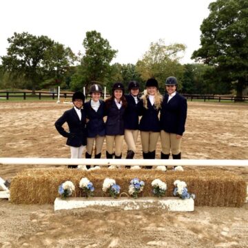 Equestrian team performs well at first show of the year