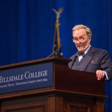 Robert Hardy on Lewis, Tolkien, and World War II