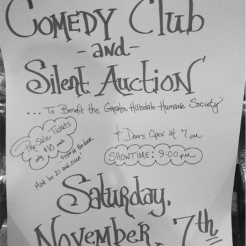 Comedynight Humane Society laughs its tail off
