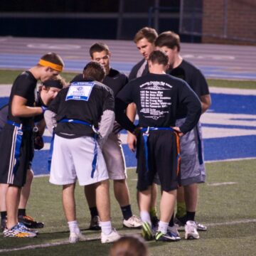 Flag football 6 KKG and MLK Dream Team win IM football championships