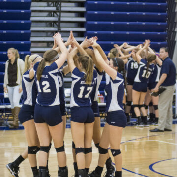 Five in a row: Volleyball sweeps Malone and Walsh on the road with GLIAC Tournament looming