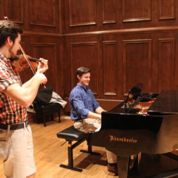 Artists among us: Taylor Flowers — Senior pianist, violinist, and singer has ‘a dual passion for teaching and collaboration’