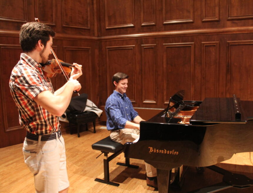 Artists among us: Taylor Flowers — Senior pianist, violinist, and singer has ‘a dual passion for teaching and collaboration’