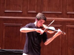 Junior Stevan Lukich was one of four winners in Hillsdale’s Concerto Competition this year.  Stevan Lukich | Courtesy 