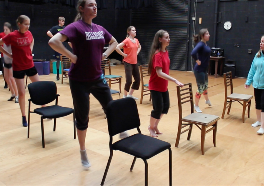 Kicking up heels in the Hills and Dales: Every semester, dance instructor Alison Plemmons shares the art of Highland dancing with students