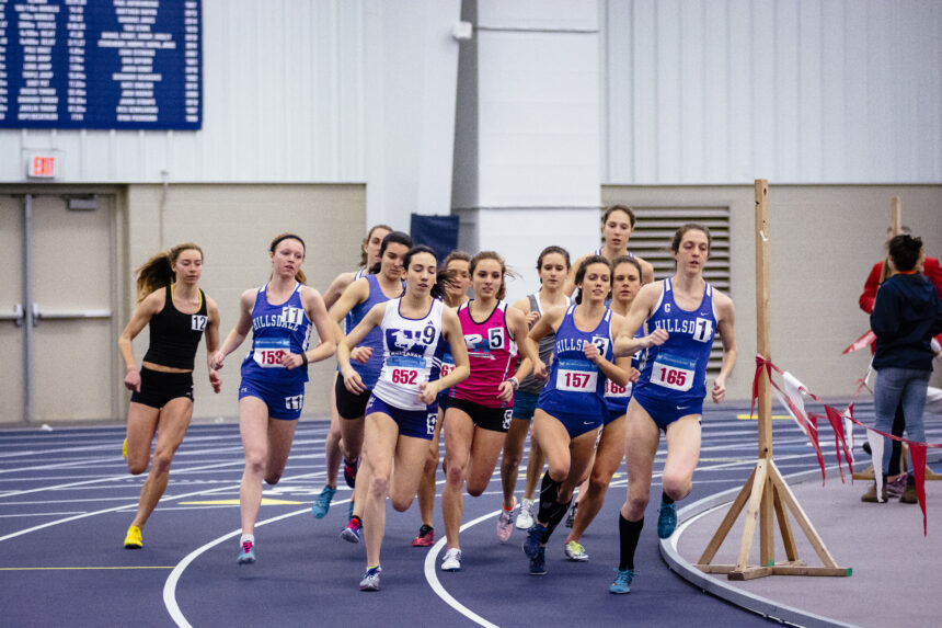 Women’s track climbs to third in national rankings