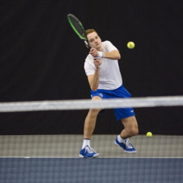 Men’s tennis drops first two conference matches