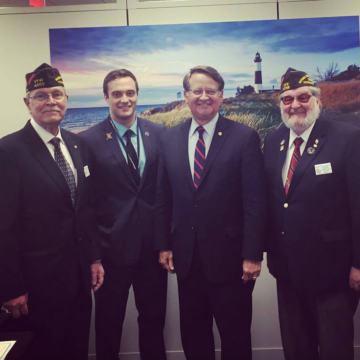 Mr. Aavang goes to Washington: Senior veteran meets with members of Congress on VA reform