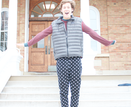 CAMPUS CHIC: Sam Grinis
