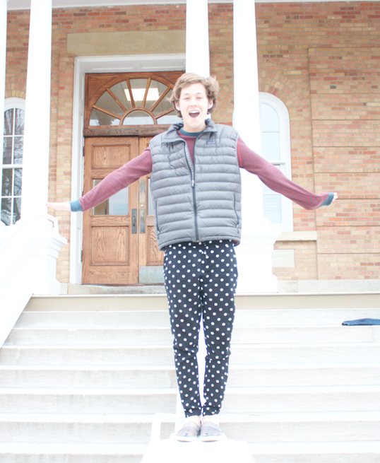 CAMPUS CHIC: Sam Grinis