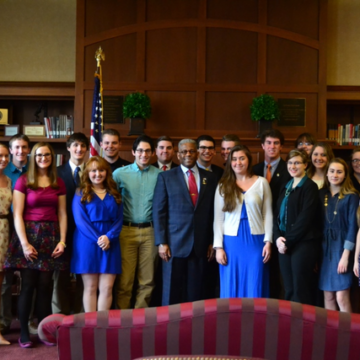 Lt. Col. Allen West speaks on campus