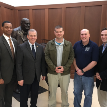 U.S. Rep. Walberg visits campus