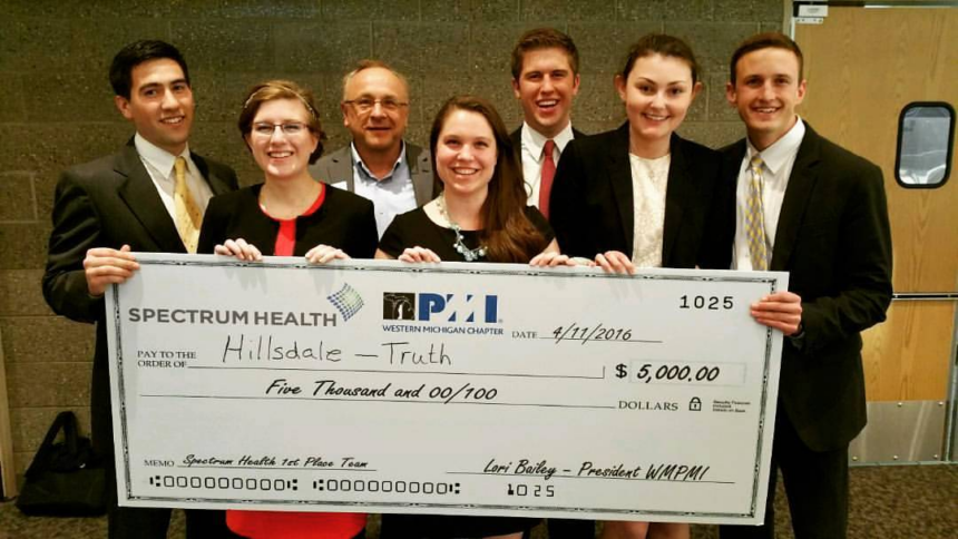 Team Truth wins big at management competition