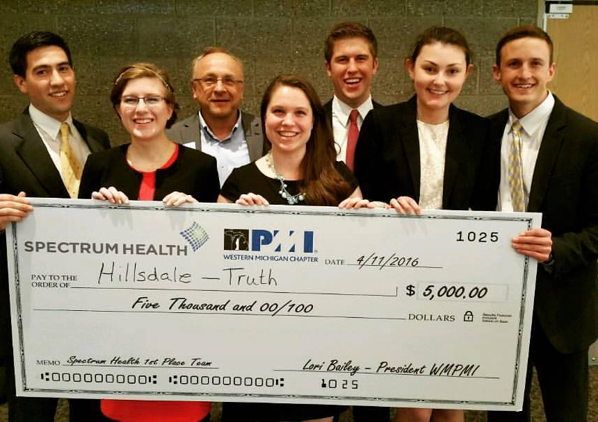 Team Truth wins big at management competition