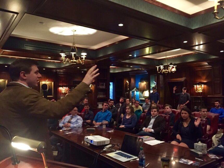 CRs bring James O’Keefe of Project Veritas to campus