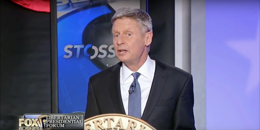 Gary Johnson speaks during Fox News' Libertarian Debate (youtube.com)