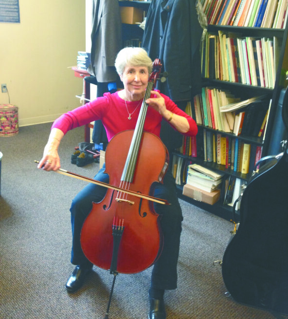 Alumna donates $40,000 cello to music department