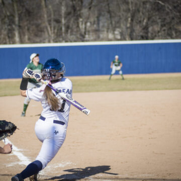 Softball explodes for 10 runs to split with Ashland