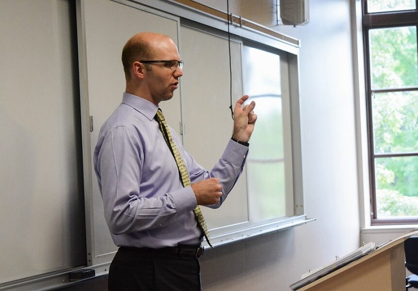 Beier here to challenge students, discuss ideas