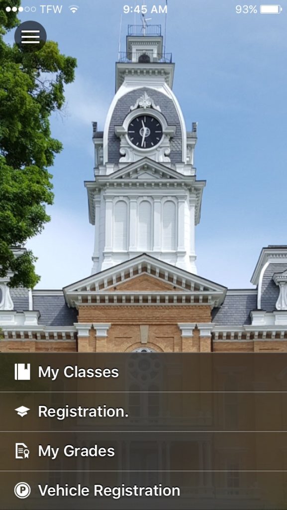 Students register with Ellucian Go