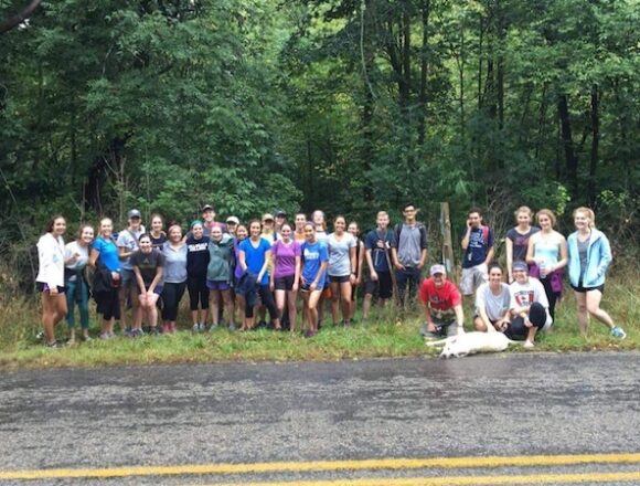 Hiking Hillsdale with the new Outdoor Adventures Club