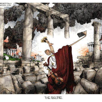 Pub napkins to Pulitzers: Cartoonist Michael Ramirez speaks on his process