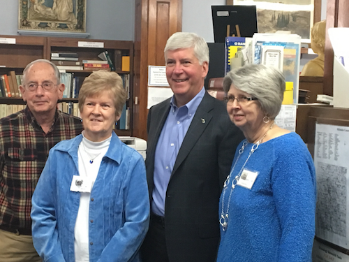 Snyder visits Hillsdale to talk economic opportunities